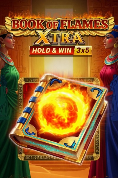Automat Book of Flames Extra Hold & Win v Betwest Casino
